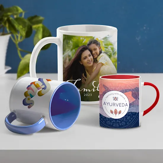 Custom Mugs White